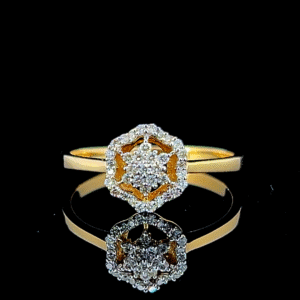 Elegant Gold Diamond Ring